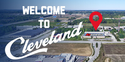 An aerial view of the K1 Speed facility in Avon, Ohio, near Cleveland. An aerial view of the K1 Speed facility in Avon, Ohio, near Cleveland.