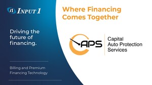 Capital Auto Protection Services Selects Input 1 to Support Warranty Financing Launch