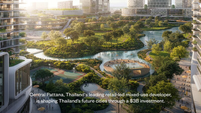 Central Pattana, Thailand's leading retail-led mixed-use developer, is shaping Thailand's future cities through a $3B investment. (PRNewsfoto/CENTRAL PATTANA) Central Pattana, Thailand's leading retail-led mixed-use developer, is shaping Thailand's future cities through a $3B investment. (PRNewsfoto/CENTRAL PATTANA)