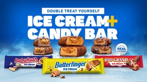 Textural Trend Takes Over the Freezer Aisle: Butterfinger, Baby Ruth &amp; 100 Grand Ice Cream Candy Bars Make Their Nationwide Debut