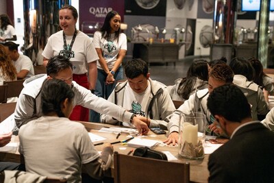 Volunteers with Alipay+ and the New York Liberty at Shoe Sorting Day