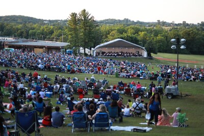 Audience members gather for a Baltimore Symphony Orchestra performance. Through its America 250 programming, the BSO will explore the nation’s founding and history through music and live performance.