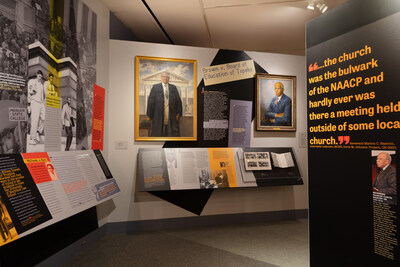 An exhibition gallery at the Maryland Center for History and Culture, which will host Maryland at 250: The Values That Shape Us, a public lecture and conversation series exploring Maryland’s role in defining constitutional values.