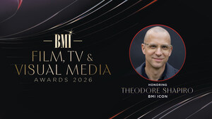 THEODORE SHAPIRO TO BE NAMED A BMI ICON AT THE 2026 BMI FILM, TV AND VISUAL MEDIA AWARDS