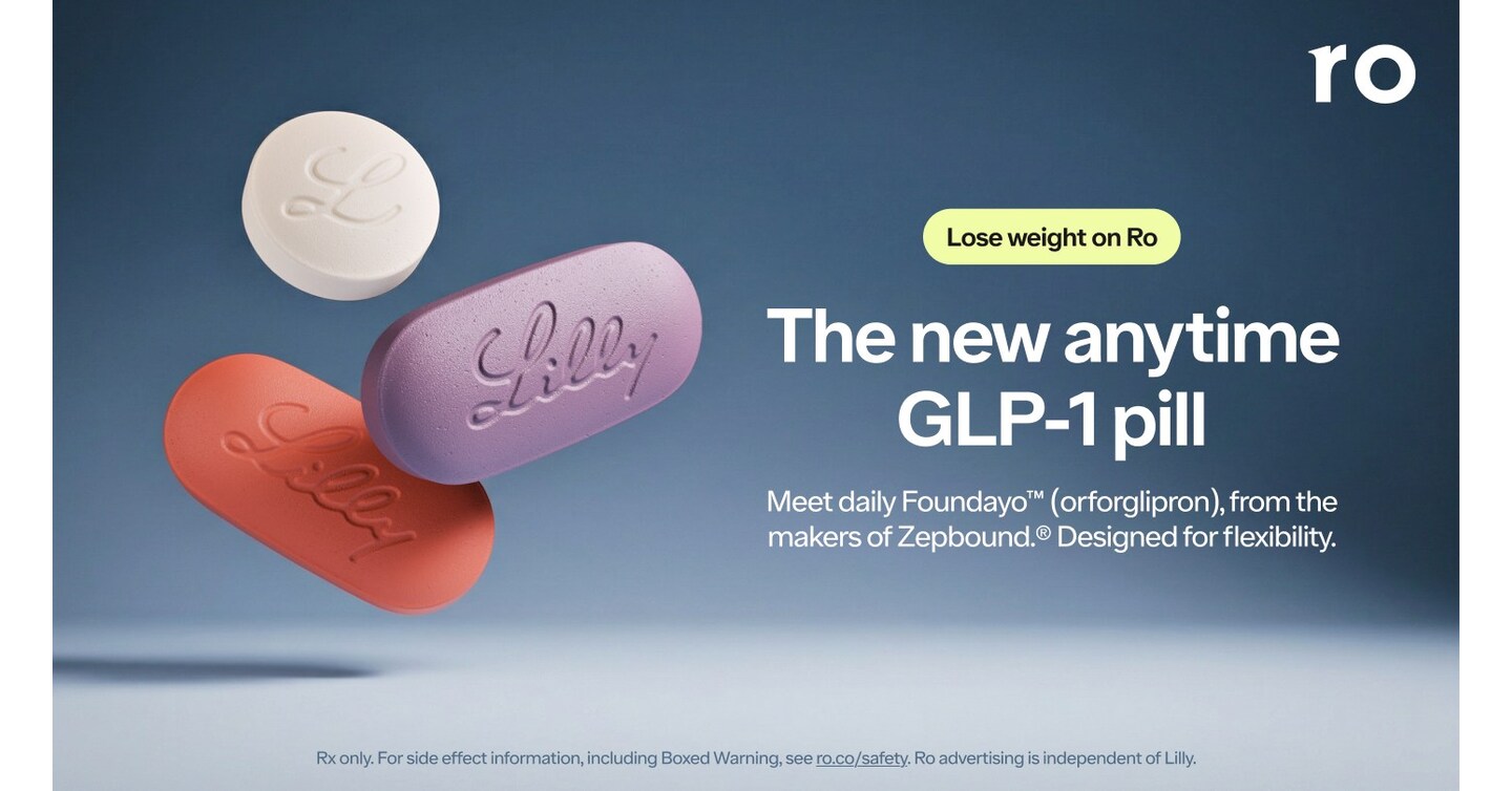 RO OFFERS ELI LILLY'S FOUNDAYO™, THE NEWEST GLP-1 INNOVATION