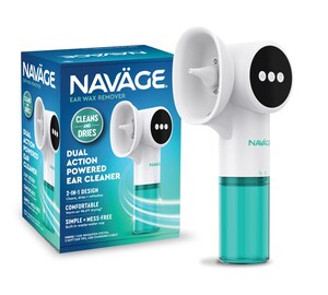 Naväge® Launches the First Ear Cleaner that Washes and Dries[1]
