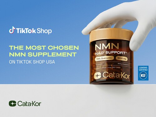 The brand has been verified as the top-performing NMN brand on TikTok Shop