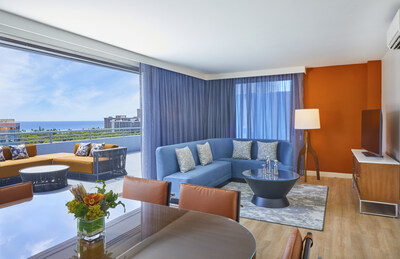 Courtyard by Marriott Waikiki Beach Penthouse Suite (Credit: Kyle Rothenborg)