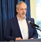 Attorney Jeffrey J. Thomas, special assistant to Dr. Blakely, praised him for his leadership and compassion for people during the aftermath of Hurricane Katrina in New Orleans.