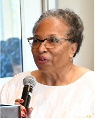 Former Assemblymember Cheryl Brown was among numerous local dignitaries joining in memorial services for Dr. Edward J. Blakely.