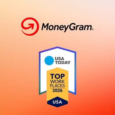 MoneyGram Wins 2026 USA TODAY Top Workplaces USA Award for Fifth Consecutive Year