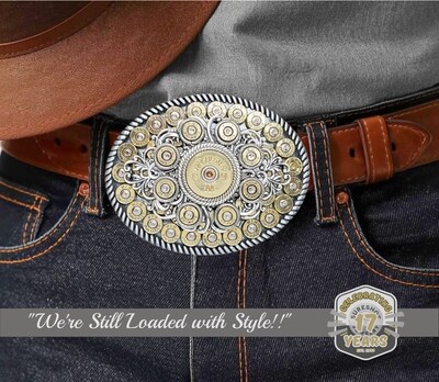 Oval Belt Buckle II w/Tagline