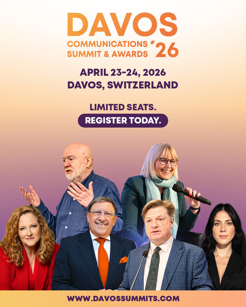 Davos Communications Summit & Awards 2026 (April 23-24) (PRNewsfoto/World Communications Forum Association)