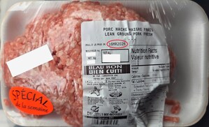 Mise en garde à la population - Présence possible de E. coli dans le porc haché maigre préparé par l'entreprise Les Marchés Valérie et Martin Varennes inc. (IGA Extra) et vendu uniquement le 16 mars 2026