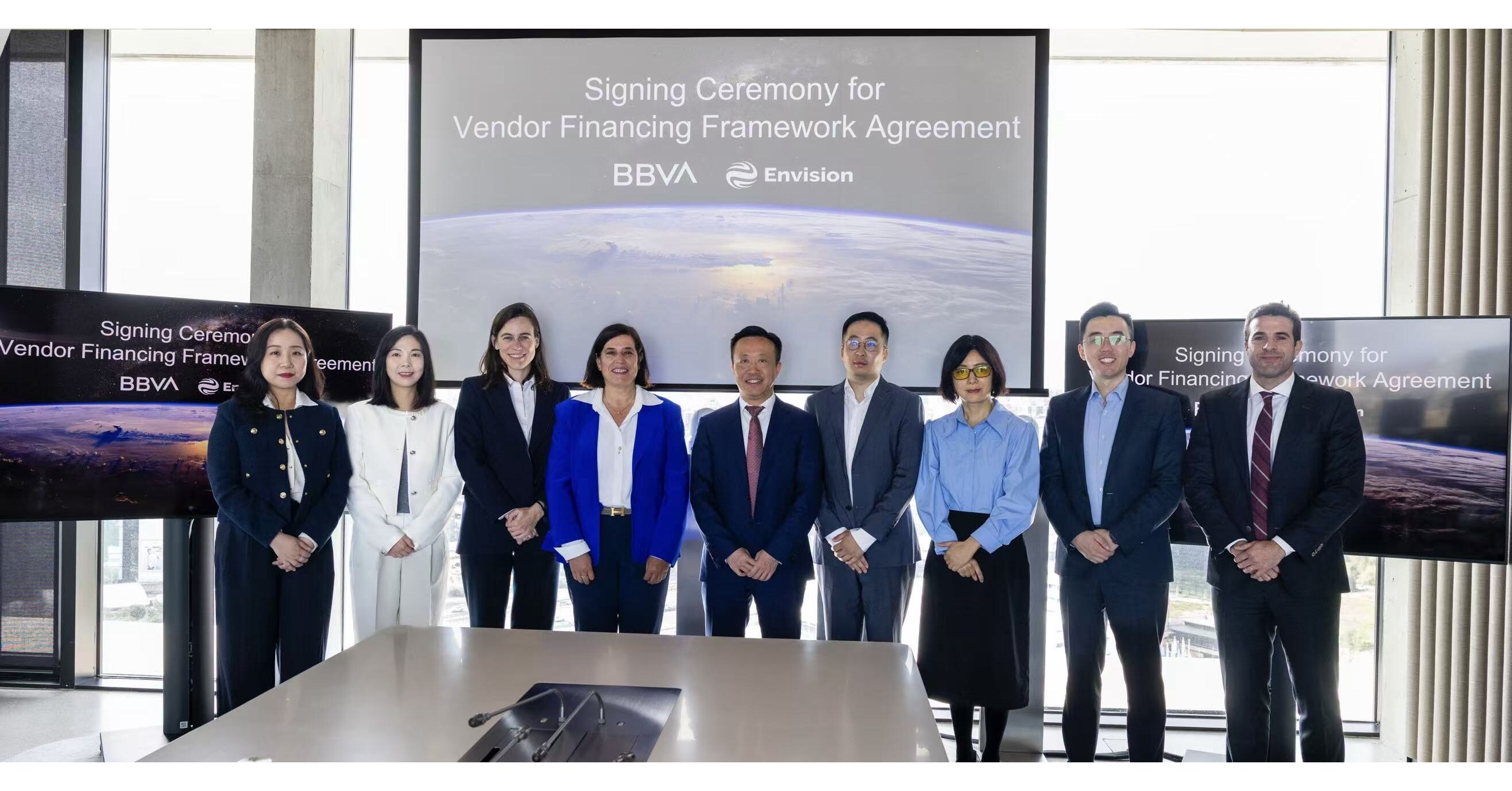 Envision Energy Secures $500M Financing Program with BBVA to Accelerate Global Renewable Deployment