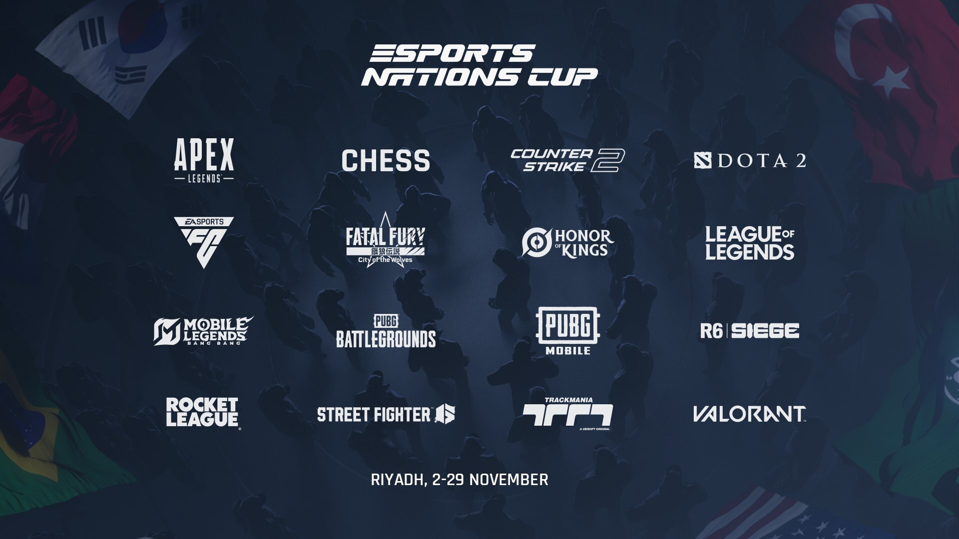 Over 100,000 Qualifier Participants Across 100 Nations and Territories to Compete in 16 Titles for a Place at the Inaugural Esports Nations Cup 2026