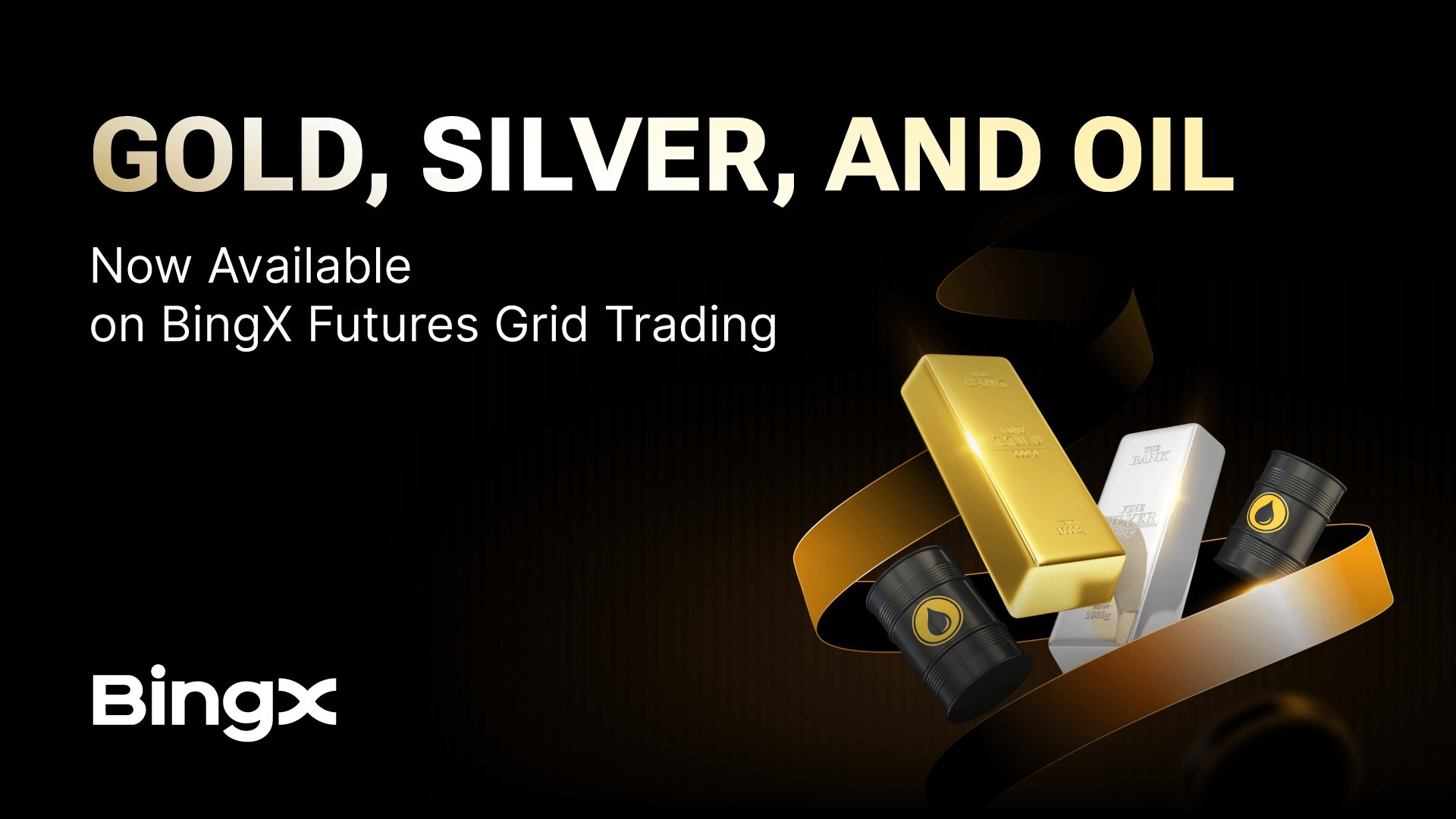 BingX Futures Grid Expands to Gold, Silver, and Oil, Bringing Automated Precision to Macro Trading