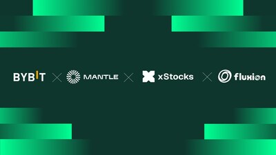 Mantle Becomes One of the First Ethereum L2s to Bring Tokenized Equities to On-Chain Liquidity with xStocks and Bybit (PRNewsfoto/Mantle)