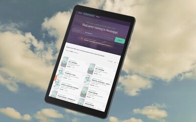 WhereWeGo Labs Training Navigation for Mississippi, which helps people explore Mississippi training programs through a searchable, filterable experience. Photo Credit: WhereWeGo WhereWeGo Labs Training Navigation for Mississippi, which helps people explore Mississippi training programs through a searchable, filterable experience. Photo Credit: WhereWeGo