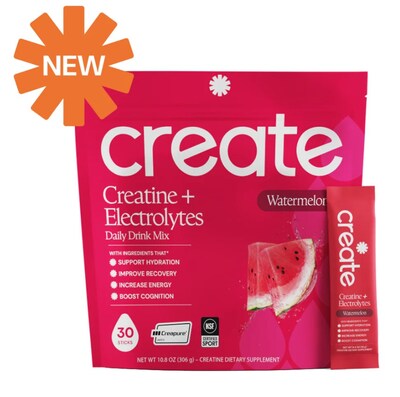 Create Wellness Launches Sugar-Free Creatine + Electrolytes Mix with OnoSweet®