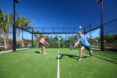 The Abaco Club’s new expanded racquet facilities, The Stables (Courtesy of Southworth)