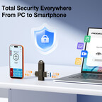 SecureX drive offers security through a PC and Smartphone