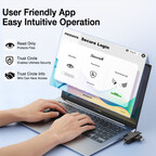 SecureX uses software to access the protected data