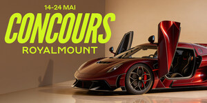 CONCOURS ROYALMOUNT SIGNE SON GRAND RETOUR AVEC DES VOITURES DE COLLECTION D'EXCEPTION ET UNE PROGRAMMATION UNIQUE, OUVERTE AU PUBLIC DURANT LA SEMAINE DES COURSES À MONTRÉAL