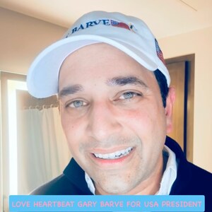 Gary Barve For USA President Passionately Mesmerizes Music Lovers Worldwide With His Beautiful Romantic Sensual Original Song LOVE HEARTBEAT