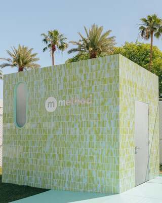 method body wash portal at the Coachella Main Grounds