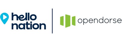 HelloNation-Opendorse Logo