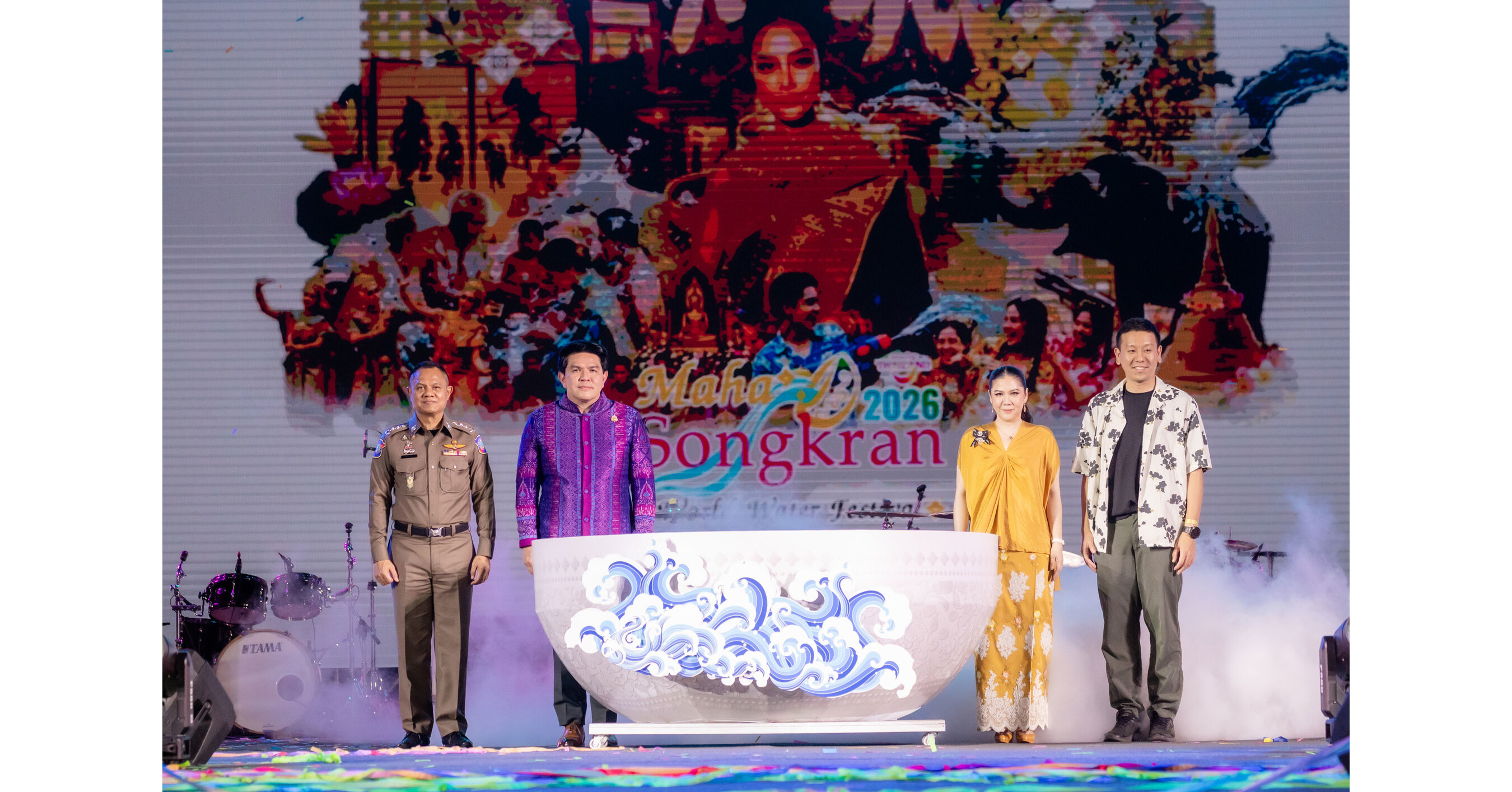 Maha Songkran World Water Festival 2026 opens in Bangkok