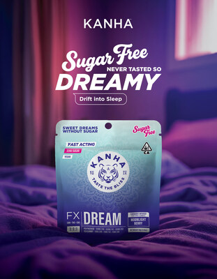 KANHA's new sugar-free sleep gummy Dream supports a more stable, restorative sleep cycle while also being accessible to those managing diabetes, pre-diabetes, or following low-carb and keto lifestyles.