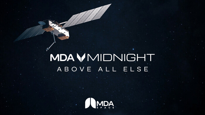 MDA SPACE UNVEILS SPACE CONTROL PLATFORM MDA MIDNIGHT™, DESIGNED TO DEFEND AND PROTECT THE SPACE DOMAIN