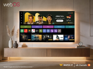 LG webOS and WATCH IT EXPAND PARTNERSHIP WITH DIVERSIFIED ARABIC CONTENT PORTFOLIO