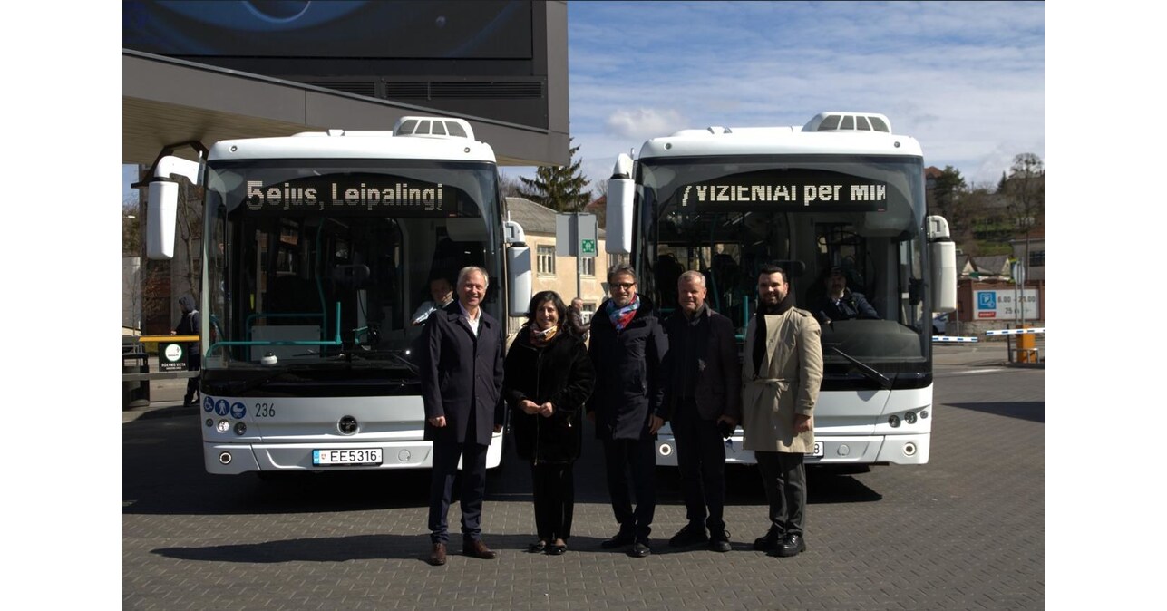 TEMSA entrega 15 autobuses eléctricos a Lituania, reforzando así su presencia en Europa TEMSA entrega 15 autobuses eléctricos a Lituania, reforzando así su presencia en Europa