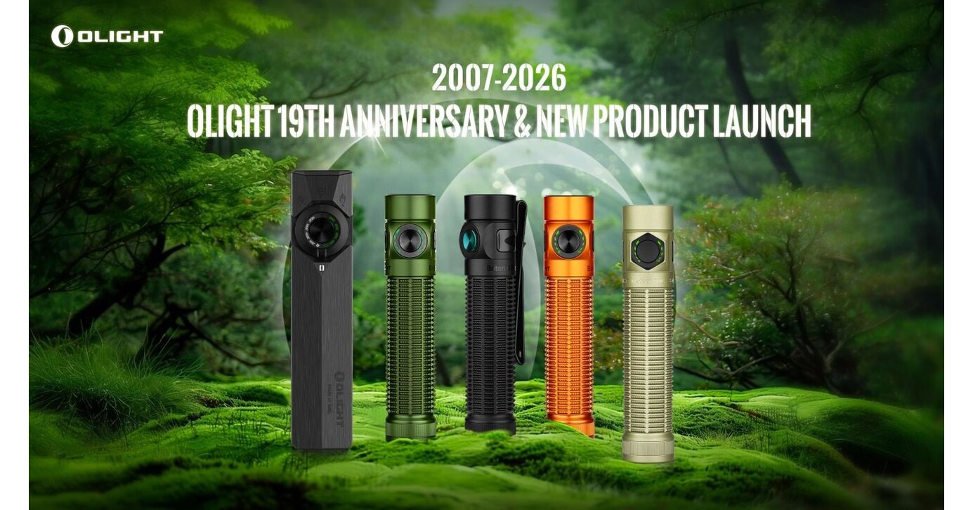 Earth Month: Less Waste, Longer Life -- Olight Builds Portable Lighting That Lasts