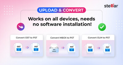 Stellar® Launches Web-Based Tools to Simplify Online Mailbox Conversion