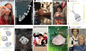 Natural Diamond Council's Inaugural World Diamond Day on April 8 Sparks Global Groundswell