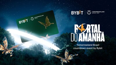Bybit anuncia "Portal Do Amanhã", un evento exclusivo para titulares de tarjetas que marca la cuenta regresiva de un año para Tomorrowland Brasil 2027 (PRNewsfoto/Bybit)