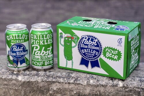 PABST BLUE RIBBON AND GRILLO’S PICKLES DEBUT NEW PICKLE BEER
