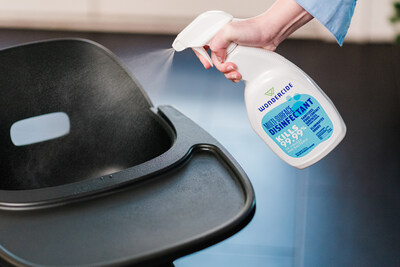 High-touch surfaces, handled with Wondercide at work.