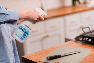 Safe for food-contact surfaces, tough on germs.