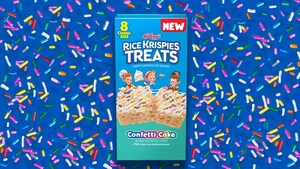 NEW RICE KRISPIES TREATS® CONFETTI CAKE TURNS EVERYDAY MOMENTS INTO A CELEBRATION