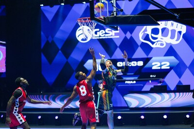 Phygital Basketball athletes competing at GOTF 2025 (PRNewsfoto/Phygital International)