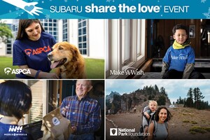 2025 SUBARU SHARE THE LOVE® EVENT DONATES $26 MILLION TO NATIONAL AND HOMETOWN CHARITIES