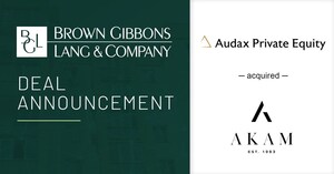 BGL Advises Audax Private Equity in its Acquisition of AKAM