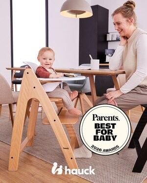 HAUCK'S ARKETA+ SET ANNOUNCED AS A WINNER OF THE 2026 PARENTS BEST FOR BABY AWARDS