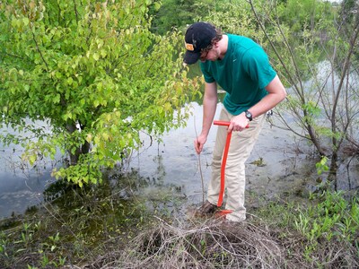 Earth Day Tree Planting- Shoreline stabilization