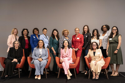 Left to right in the back row: Laurie Sewell, President & CEO, Servicon, Dr. Margaret Peterson, EVP & Principal, COPE Health, Retired, Andrea Turner,  CEO, Harbor-UCLA Medical Center, Tricia Gray, COO, WHA President, Diane Martin, Author & Founder, Women In Health and Managing Partner, Macan & Co., Karen Walker Johnson, CEO, Clever Care Health Plan, Joanne Laguna-Kennedy, VP, Hospital Operations & Chief Operations Officer, Cedars-Sinai, Marina del Rey, Martina Lee Strickland, Chief Growth Officer, Clever Care Health Plan, Laura Moreno Lucas, General Partner, L'ATTITUDE Ventures, Shannon Bradley, Chief Health Equity, Inclusion & Community Officer, Keck Medicine of USC (provided opening remarks/not a co-author), Maria Maldonado, Assistant Dean, Community Partnerships and Workforce Development, Keck School of Medicine of USC (MC/master of ceremonies/not a co-author)

Left to right in the front: Lara Khouri, CEO, MemorialCare Miller Children's & Women's Hospital, Alina Moran, CEO, NYC Health + Hospitals, Elmhurst, Johnese Spisso, President, UCLA Health & CEO, UCLA Hospital System, Jill Martin, EVP, Cedars-Sinai Medical Center. Contributing author also in attendance, but not pictured is Tammi Thomas, Dean, School of Medicine, Executive Vice President Medical Affairs, Loma Linda University Health.